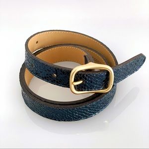 A.P.C. textured leather belt, small